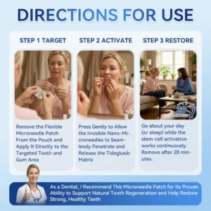 🦷𝐆𝐥𝐢𝐦𝐦𝐞𝐫𝐥𝐲®🔫🚀 𝐓𝐢𝐝𝐞𝐠𝐥𝐮𝐬𝐢𝐛 𝐓𝐨𝐨𝐭𝐡 & 𝐆𝐮𝐦 𝐑𝐞𝐩𝐚𝐢𝐫 𝐌𝐢𝐜𝐫𝐨𝐧𝐞𝐞𝐝𝐥𝐞 𝐏𝐚𝐭𝐜𝐡  | 𝐀𝐝𝐯𝐚𝐧𝐜𝐞𝐝 𝐒𝐭𝐞𝐦-𝐂𝐞𝐥𝐥 𝐀𝐜𝐭𝐢𝐯𝐚𝐭𝐢𝐨𝐧 𝐓𝐞𝐞𝐭𝐡 𝐒𝐭𝐫𝐢𝐩𝐬(🦷𝐑𝐞𝐛𝐮𝐢𝐥𝐝 𝐄𝐧𝐚𝐦𝐞𝐥 & 𝐃𝐞𝐧𝐭𝐢𝐧 • 𝐒𝐭𝐫𝐞𝐧𝐠𝐭𝐡𝐞𝐧 𝐆𝐮𝐦𝐬 • 𝐄𝐫𝐚𝐝𝐢𝐜𝐚𝐭𝐞 𝐓𝐚𝐫𝐭𝐚𝐫 & 𝐎𝐝𝐨𝐫 • 𝐒𝐭𝐨𝐩 𝐓𝐨𝐨𝐭𝐡 𝐒𝐞𝐧𝐬𝐢𝐭𝐢𝐯𝐢𝐭𝐲)