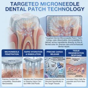 Glimmerly® Tooth & Gum Repair
Clinical-Grade Microneedle Patches