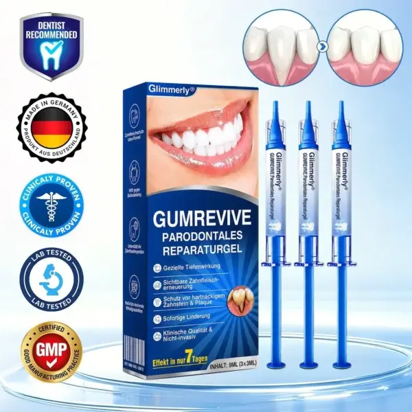 Glimmerly® GumRevive Parodontales Reparaturgel