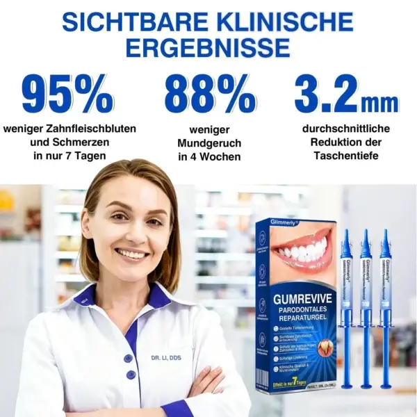 Glimmerly® GumRevive Parodontales Reparaturgel