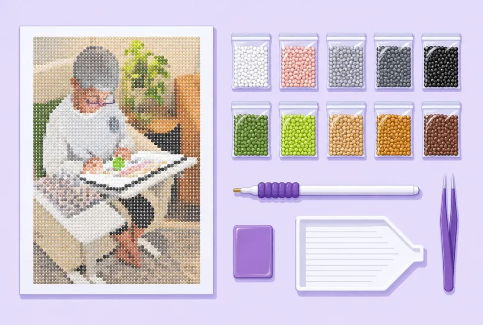 Glimmerly Diamond Painting Kit - Image 5